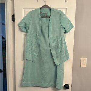 LORAC Light Green Textured Fabric